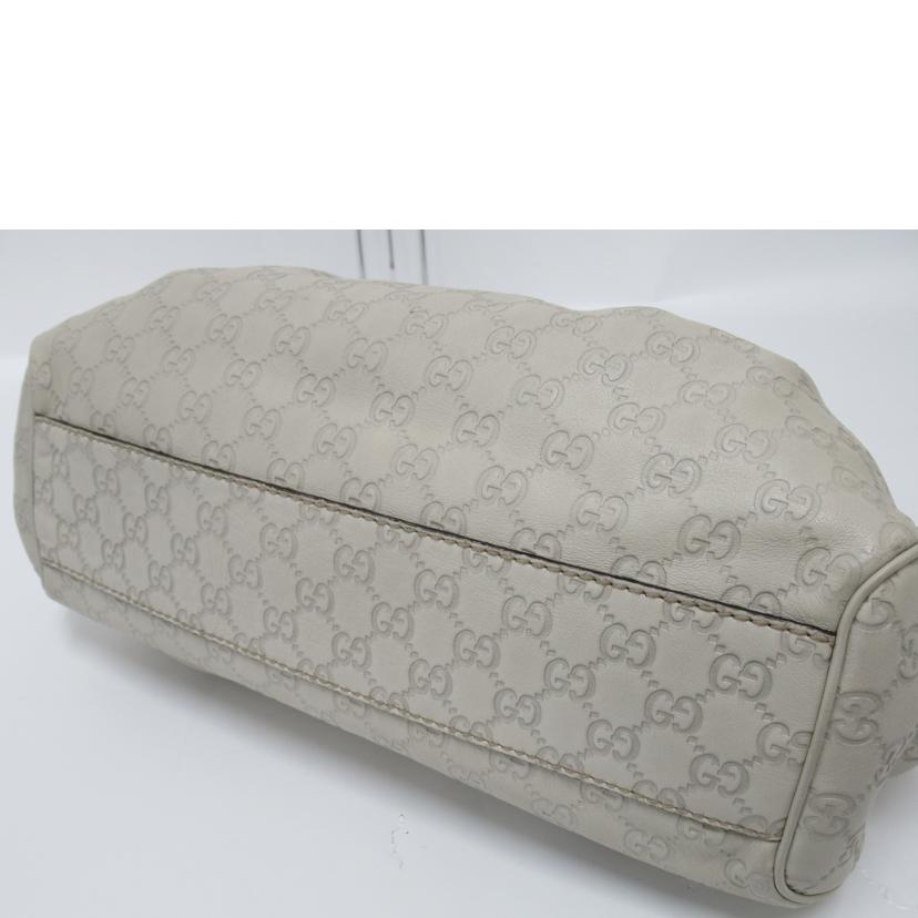 GUCCI/ハンドバッグ/GGシマ・レザー/211944//001013/Bランク/63