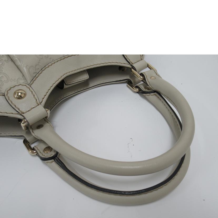 GUCCI/ハンドバッグ/GGシマ・レザー/211944//001013/Bランク/63