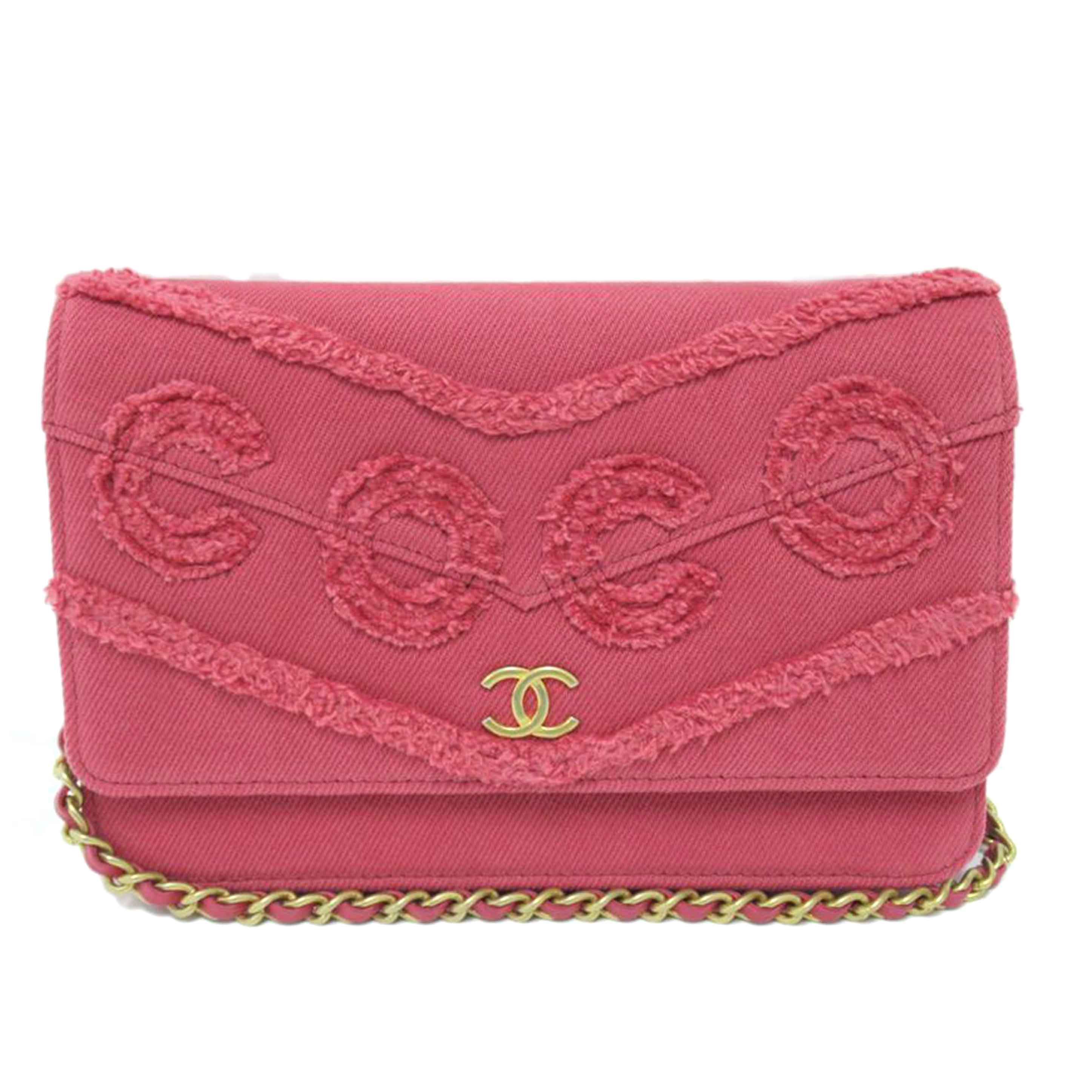 CHANEL/チェーンウォレット/ココ・デニム//29640420/Aランク/63