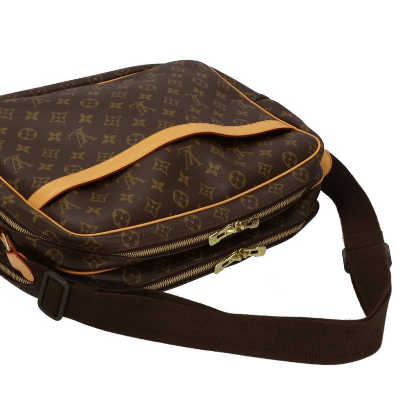 LOUIS VUITTON ルイヴィトン ルイ・ヴィトン ビトン ショルダーバッグ ハンドバッグ トートバッグ ブラウン メンズ レディース 定番 人気 LV 斜め掛け 肩がけ/リポーターGM/モノグラム/M45252//SP0***/Aランク/06