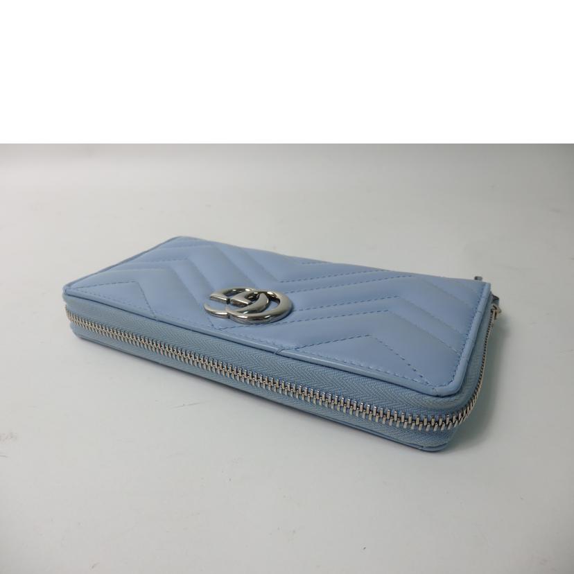 GUCCI グッチ/GGマーモント/ラウンドファスナー長財布/443123//2149/ABランク/84