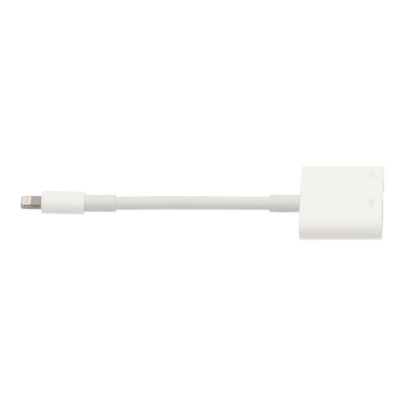Apple アップル/Lightning-Digital AVアダプター/A1438 MD826AM/A//-/Bランク/69
