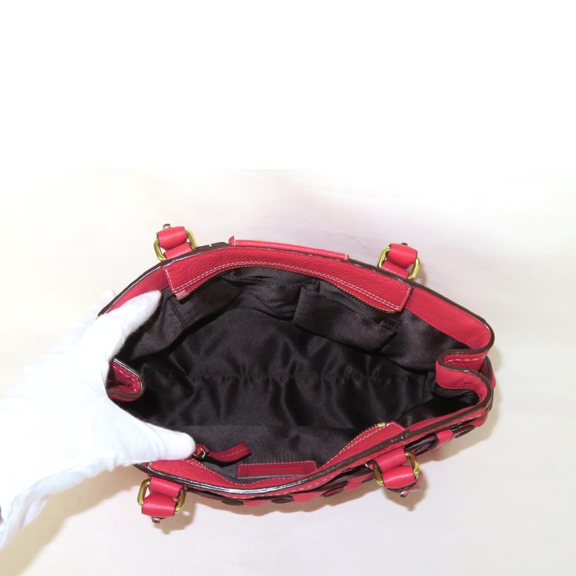 COACH コーチ/レザーハンドバッグ/10528//Aランク/81