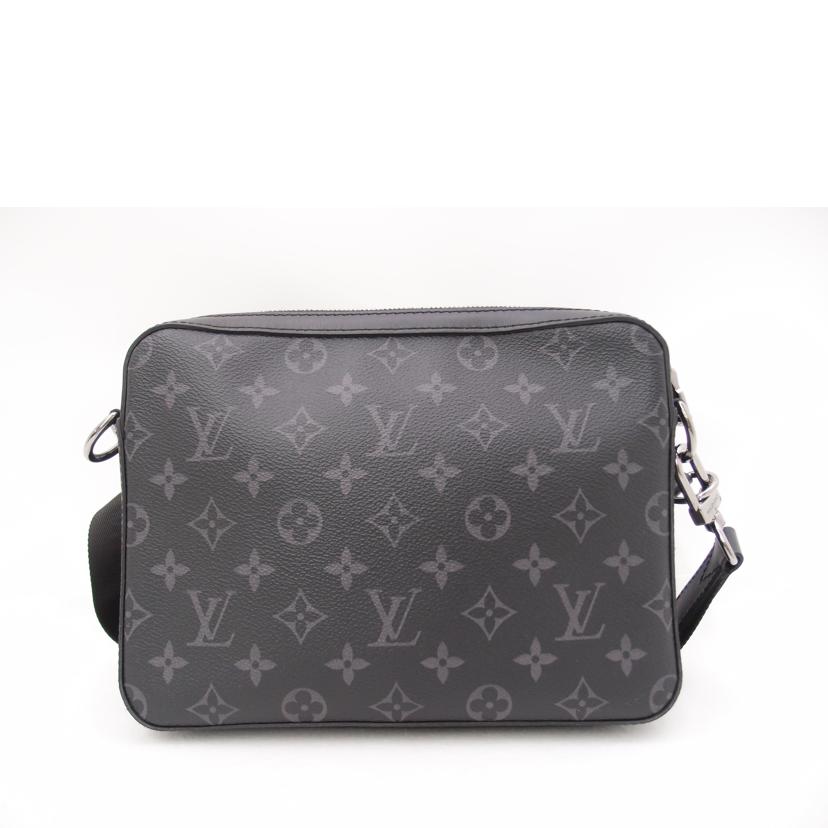 LOUIS VUITTON ルイ・ヴィトン ビトン 黒系 ショルダーバッグ 斜め掛け 肩掛け メンズ レディース/トリオ・メッセンジャー/モノグラムエクリプス/M69443//RFI****/Aランク/69