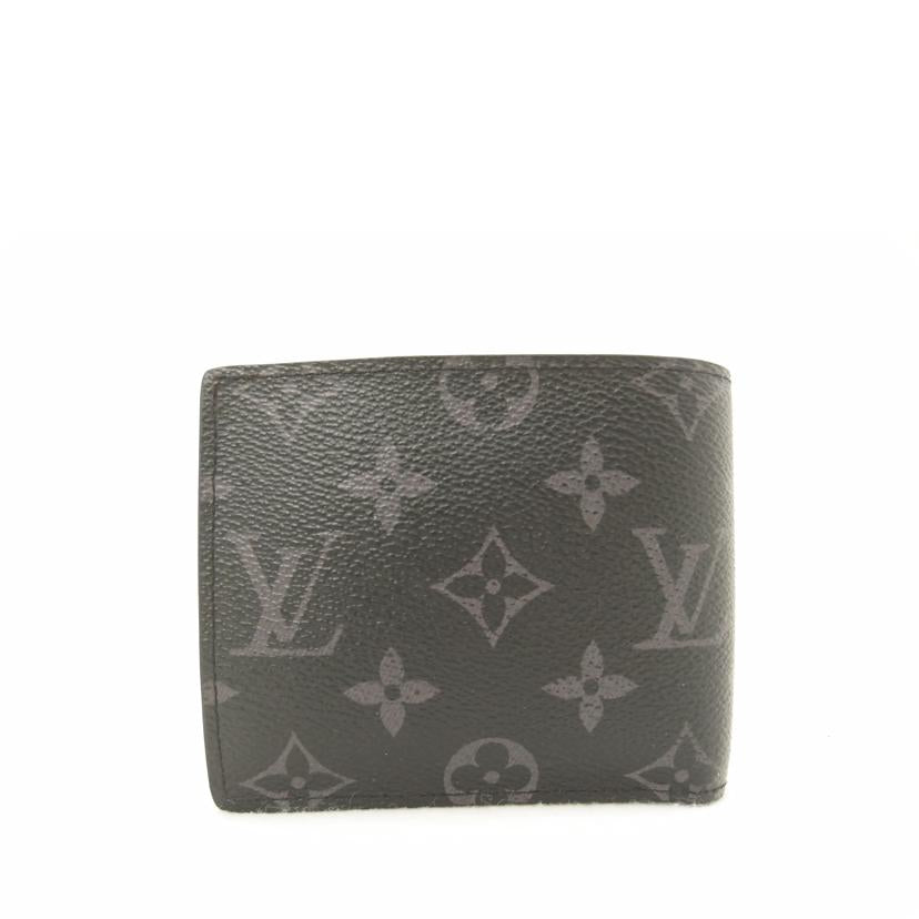 LOUIS VUITTON ルイ・ヴィトン 二つ折り財布 黒 モノグラム メンズ/ポルトフォイユ・マルコNM/エクリプス/M62545//RFI****/Aランク/69