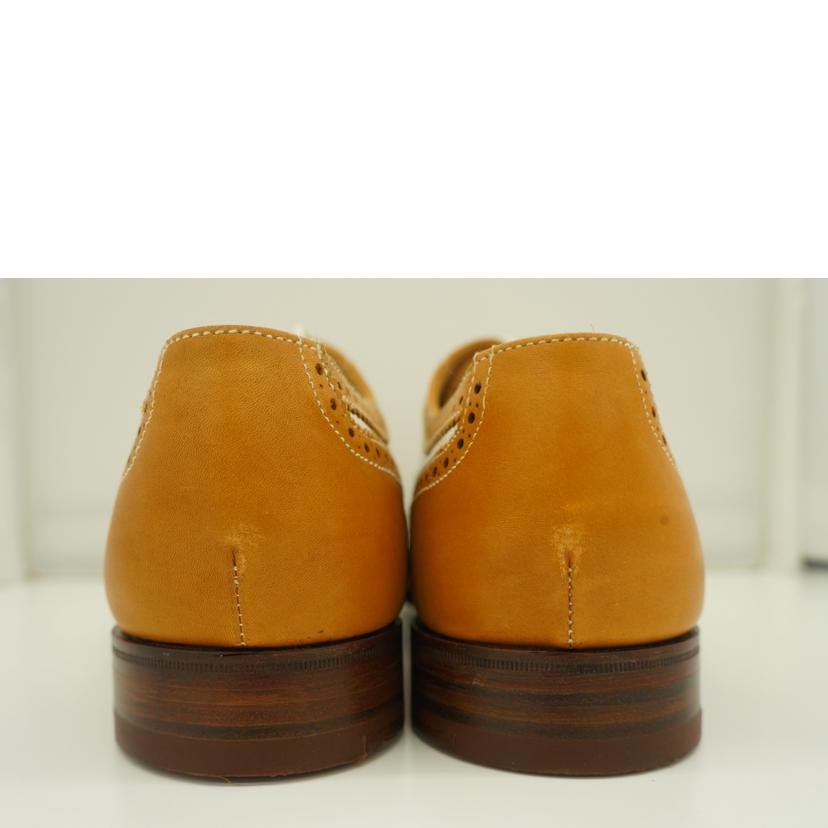 BROOKS BROTHERS PEAL&CO ブックスブラザーズ ピールカンパニー別注/ブローグOX BEG/WHT/35099//Aランク/09