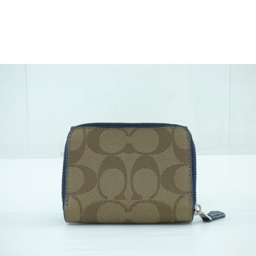 COACH コーチ/ラグジュアリーシグネチャーカラーブロックスモールトライフォールドウォレット/F78081//G19**/SAランク/64