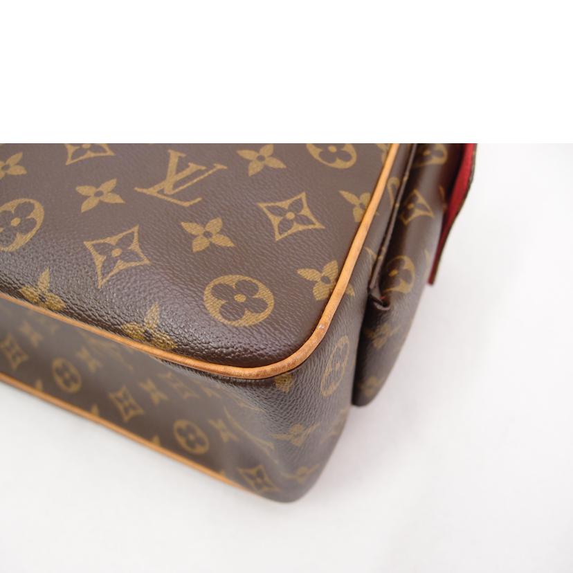 LOUIS VUITTON ルイヴィトン ルイ・ヴィトン ビトン ショルダーバッグ ハンドバッグ トートバッグ ブラウン レディース 定番 人気 LV 肩がけ/ミュルティプリ・シテ/モノグラム/M51162//MB1***/ABランク/69
