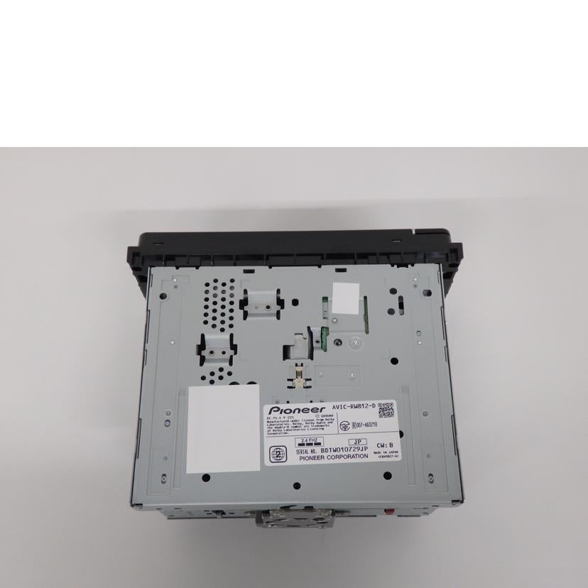 Pioneer パイオニア/AV一体型ナビ/AVIC-RW812-D//BDTW010729/Sランク/84