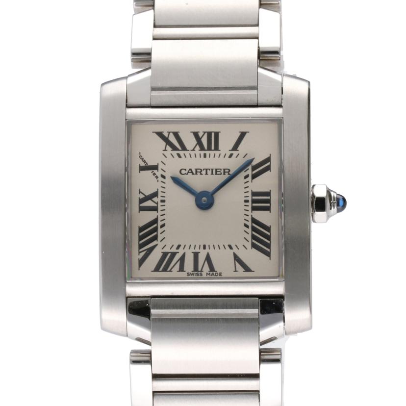 Cartier カルティエ/タンクフランセーズSM/レディース/クオーツ/W51008Q3//530854MX 2384/Aランク/75