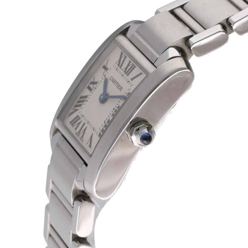 Cartier カルティエ/タンクフランセーズSM/レディース/クオーツ/W51008Q3//530854MX 2384/Aランク/75