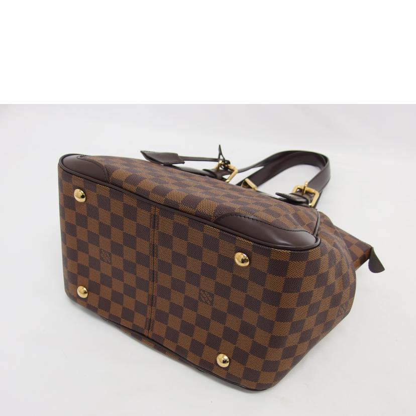 LV ルイ・ヴィトン ビトン 市松模様 ブラウン 茶 ショルダーバッグ ハンドバッグ トートバッグ メンズ レディース 定番 人気 LV 斜め掛け 肩がけ/ヴェローナMM/ダミエ/エベヌ/N41118//VI1***/Aランク/04