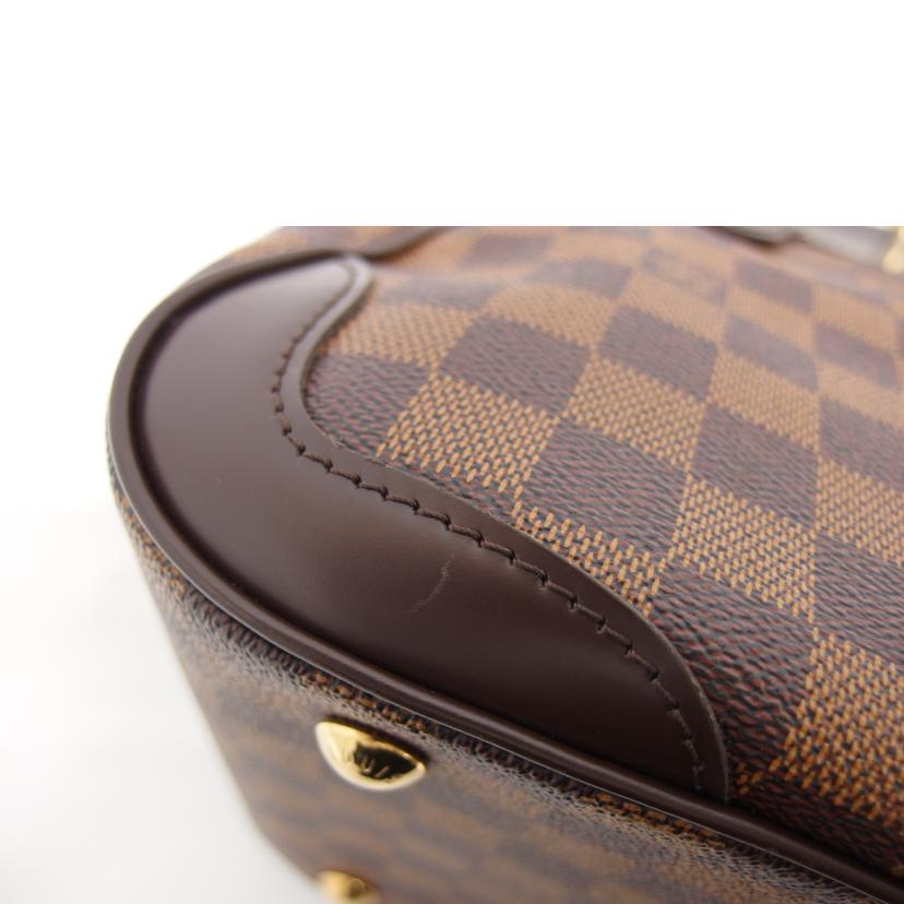 LV ルイ・ヴィトン ビトン 市松模様 ブラウン 茶 ショルダーバッグ ハンドバッグ トートバッグ メンズ レディース 定番 人気 LV 斜め掛け 肩がけ/ヴェローナMM/ダミエ/エベヌ/N41118//VI1***/Aランク/04