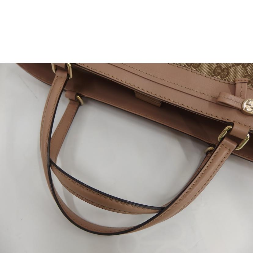 GUCCI グッチ/GGキャンバストート/257061//486***/Bランク/82
