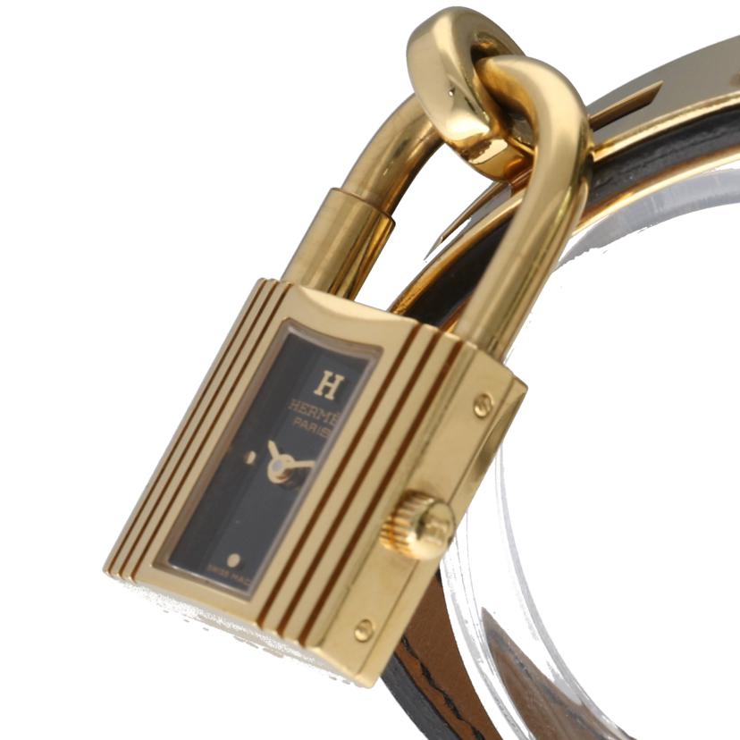 HERMES エルメス/ケリーウォッチ・ブラック/レディース/クオーツ/KE1.201//984408(口B刻印)/ABランク/75