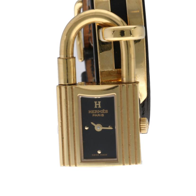 HERMES エルメス/ケリーウォッチ・ブラック/レディース/クオーツ/KE1.201//984408(口B刻印)/ABランク/75