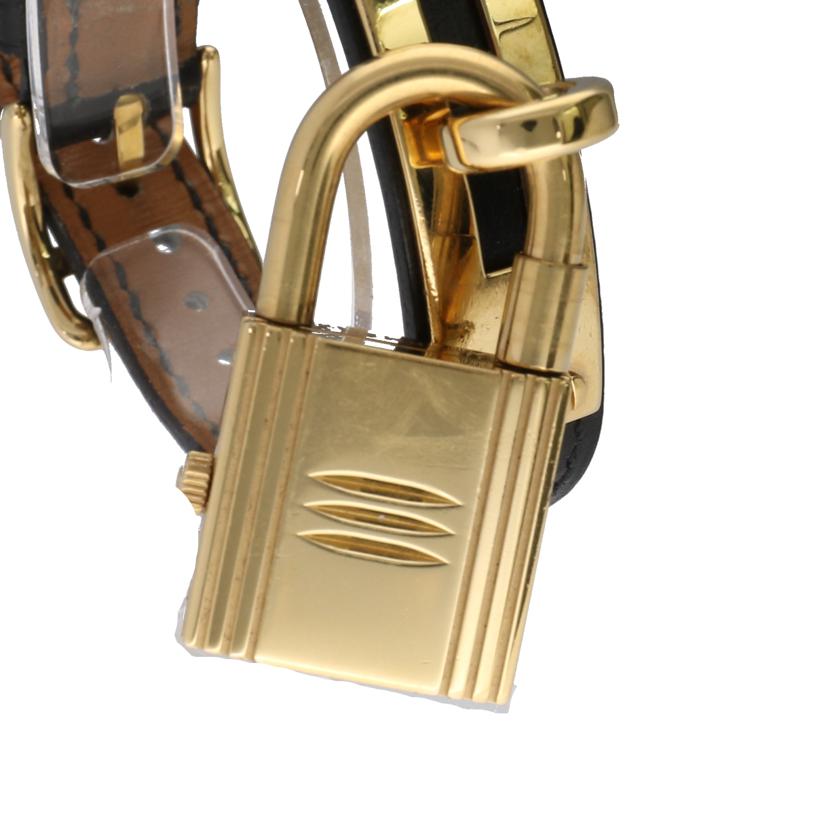 HERMES エルメス/ケリーウォッチ・ブラック/レディース/クオーツ/KE1.201//984408(口B刻印)/ABランク/75