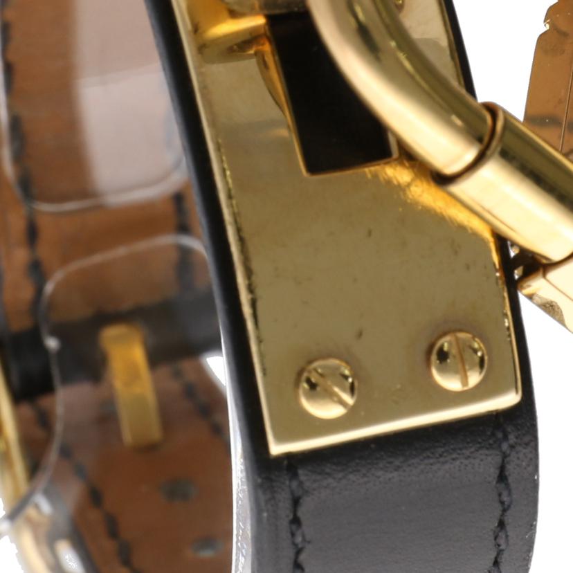 HERMES エルメス/ケリーウォッチ・ブラック/レディース/クオーツ/KE1.201//984408(口B刻印)/ABランク/75