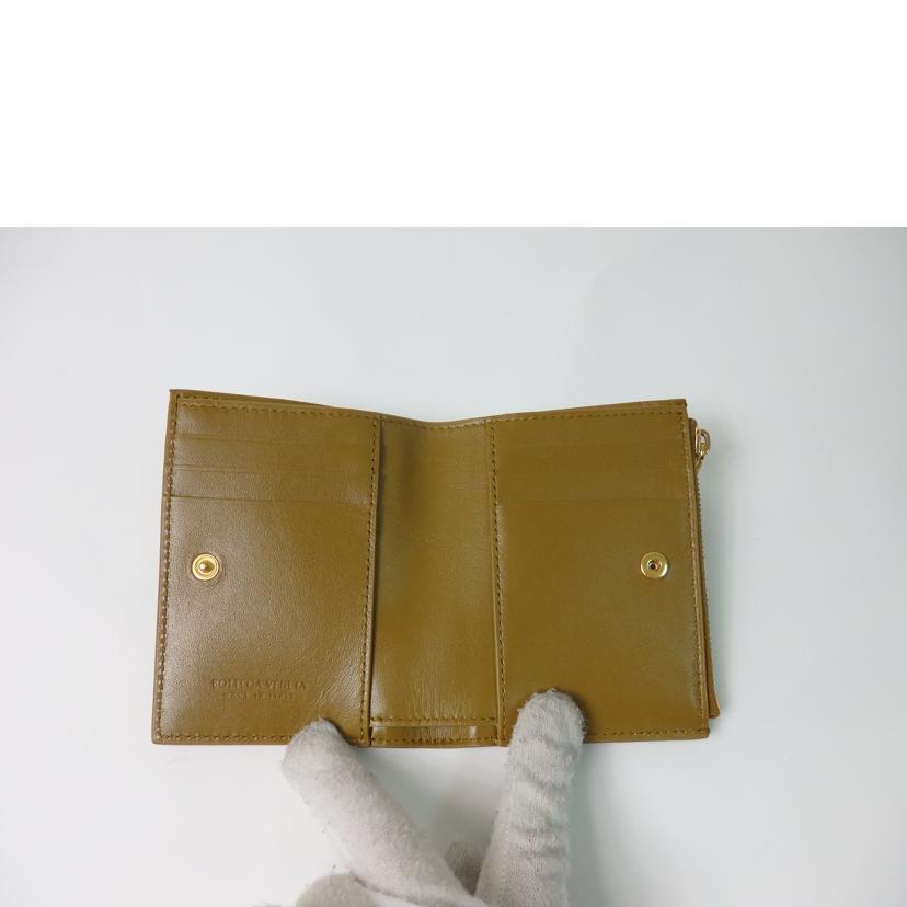 BOTTEGA VENETA ボッテガ・ヴェネタ/カセットイントレチャートコンパクト財布/706010//P02203672P/SAランク/84