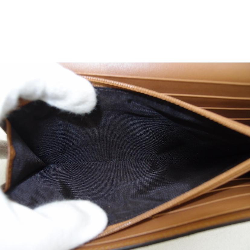 GUCCI グッチ 茶 スウェード メンズ レディース ゴールド金具/ホースビット二つ折り長財布/ブラウン/382274//206*/SAランク/69