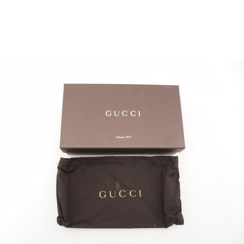 GUCCI グッチ 茶 スウェード メンズ レディース ゴールド金具/ホースビット二つ折り長財布/ブラウン/382274//206*/SAランク/69
