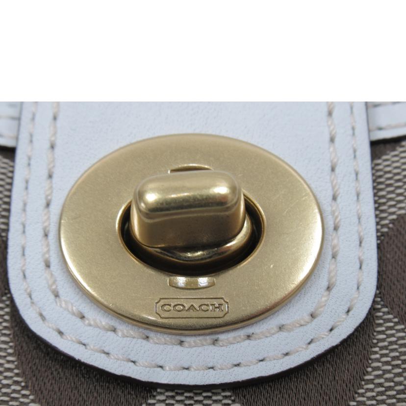 COACH/Wホック財布/シグネチャー//Aランク/63