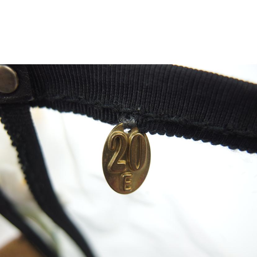 ebagos エバゴス/エバゴス ビニールミニトートバッグ 2018SS ブラック//Aランク/83