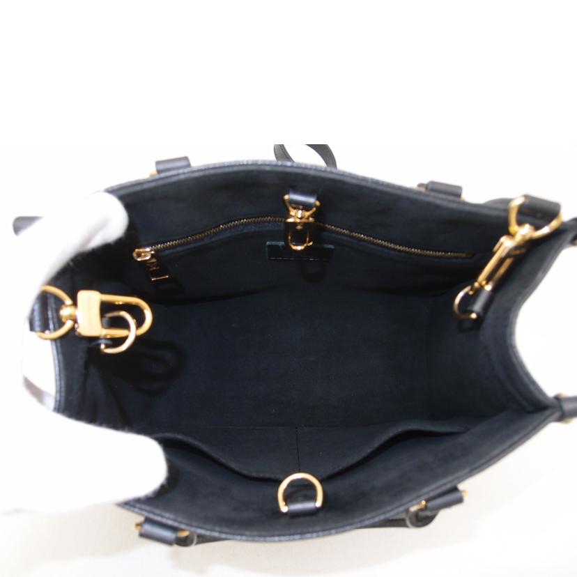 LOUIS VUITTON ルイヴィトン ビトン レザー ハンドバック トートバック ショルダーバッグ 2WAYバック 黒 斜め掛け 肩掛け レディース ゴールド金具/オンザゴーPM/モノグラムアンプラント/ノワール/M45653//RFI****/ABランク/69