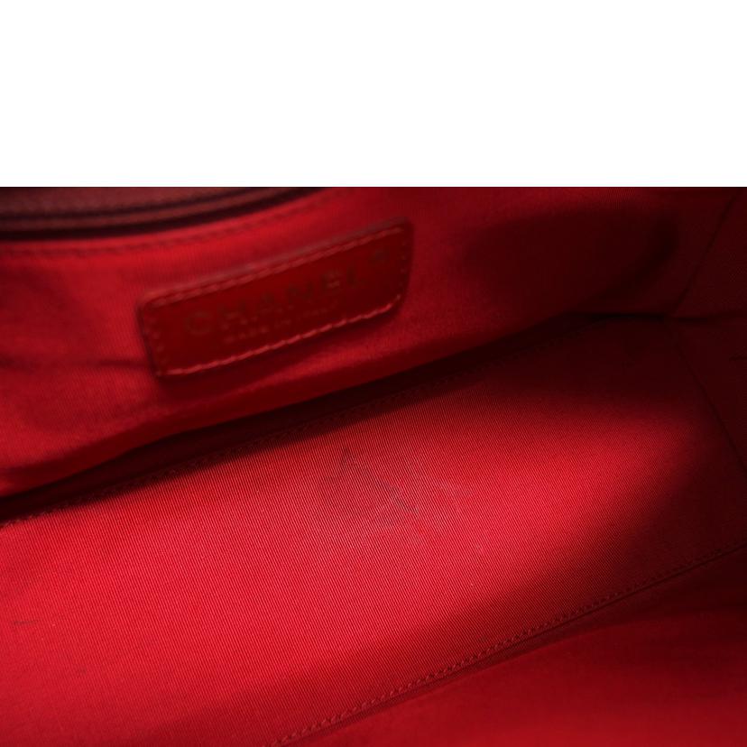 CHANEL シャネル/マトラッセ/キャビアスキン/ミニボストンバッグ/ボルドー/A20996//9091675/ABランク/04