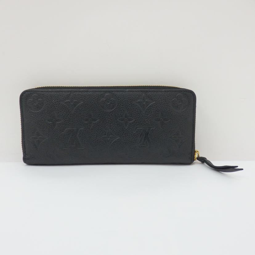LV ルイヴィトン/ポルトフォイユ・クレマンス/アンプラント/ノワール/M60171//SP0220/ABランク/77