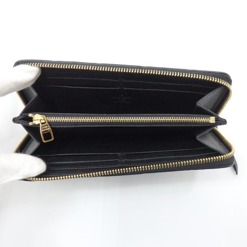 LV ルイヴィトン/ポルトフォイユ・クレマンス/アンプラント/ノワール/M60171//SP0220/ABランク/77