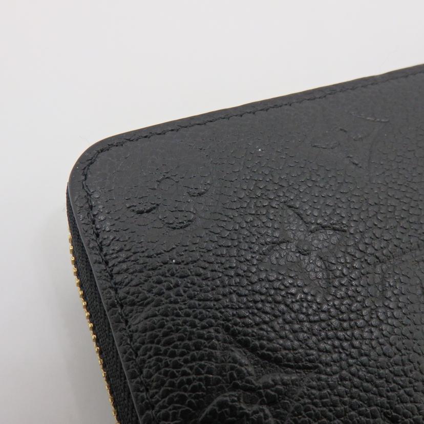 LV ルイヴィトン/ポルトフォイユ・クレマンス/アンプラント/ノワール/M60171//SP0220/ABランク/77