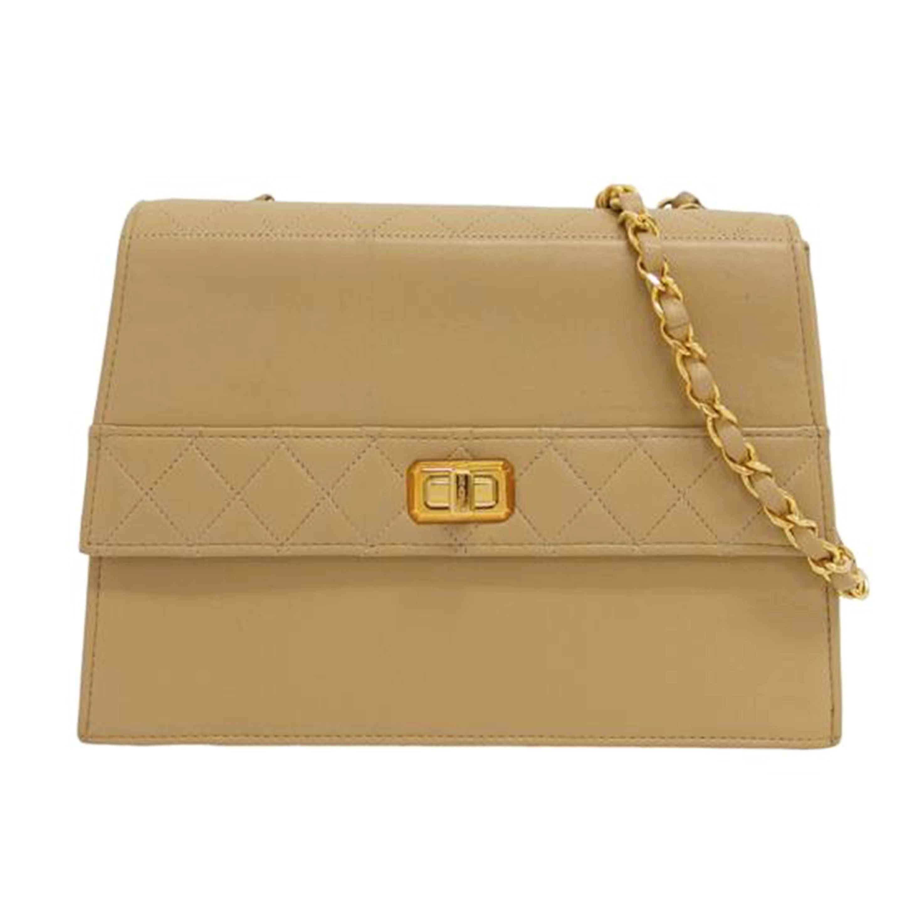 CHANEL シャネル/マトラッセ/チェーンショルダーバッグ/ベージュ//1589355/Bランク/04