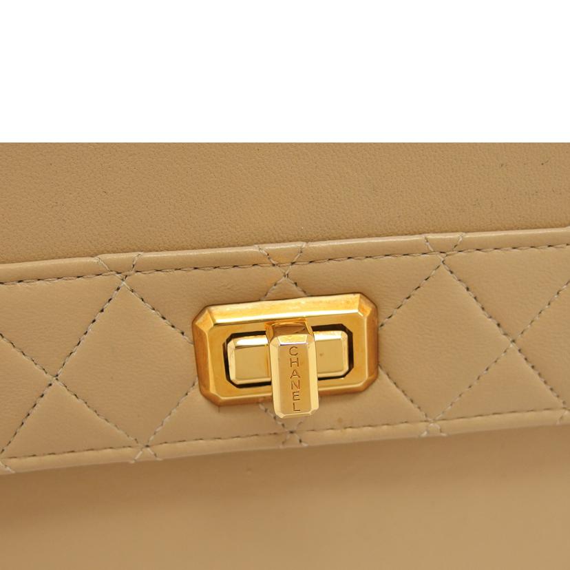 CHANEL シャネル/マトラッセ/チェーンショルダーバッグ/ベージュ//1589355/Bランク/04