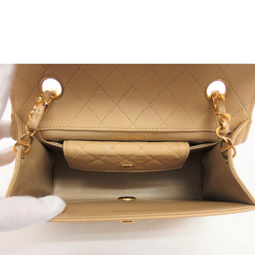 CHANEL シャネル/マトラッセ/チェーンショルダーバッグ/ベージュ//1589355/Bランク/04