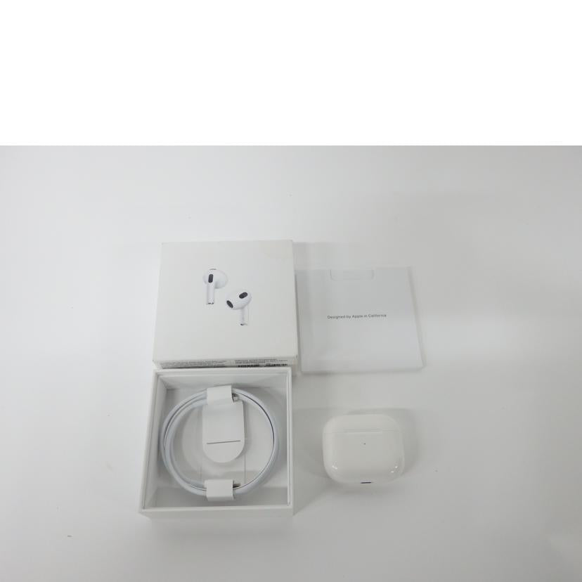 Apple アップル/AirPods (3rd)/MME73J/A//LKG2KJ3CWQ/Cランク/72