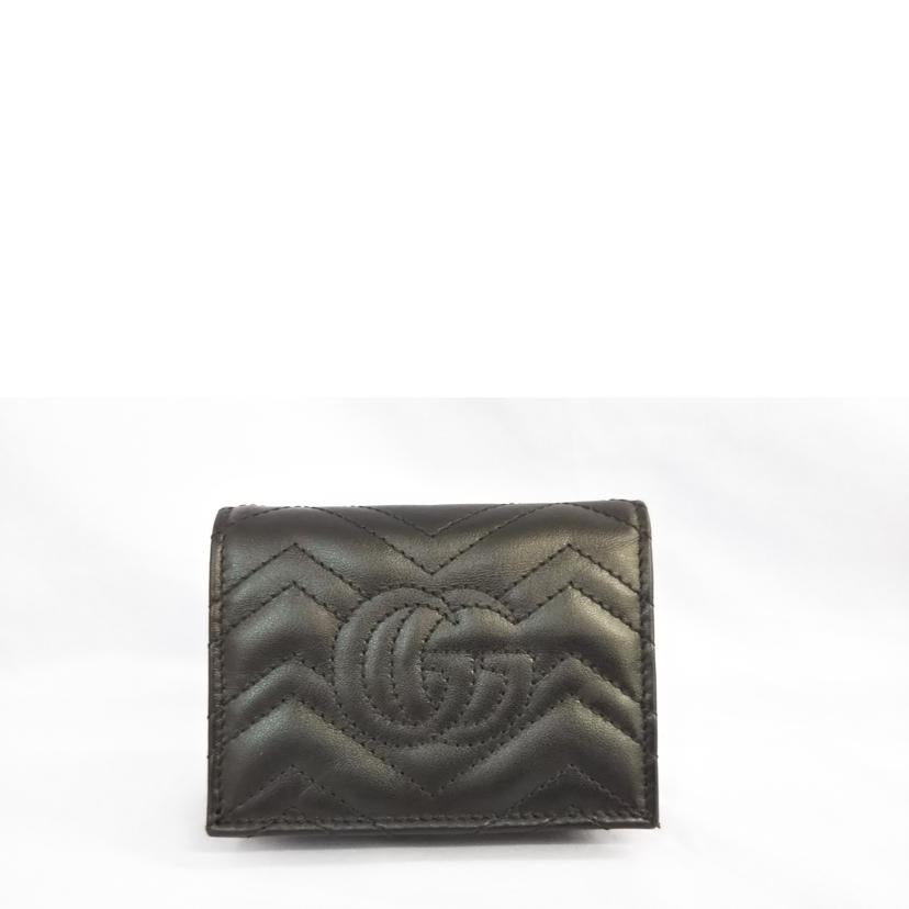 GUCCI グッチ/GGマーモント コンパクトウォレット/466492//493075/Aランク/07