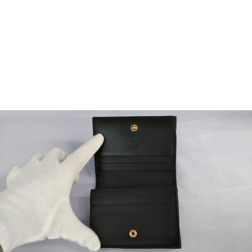 GUCCI グッチ/GGマーモント コンパクトウォレット/466492//493075/Aランク/07