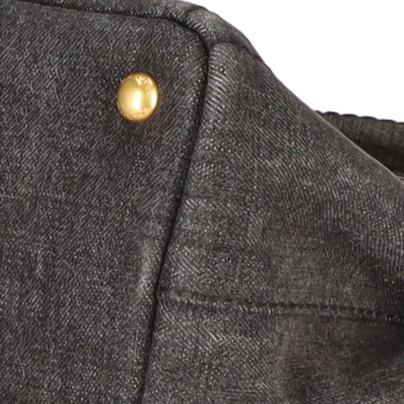 PRADA プラダ/カナパ/デニム/ノワール//203/Bランク/75