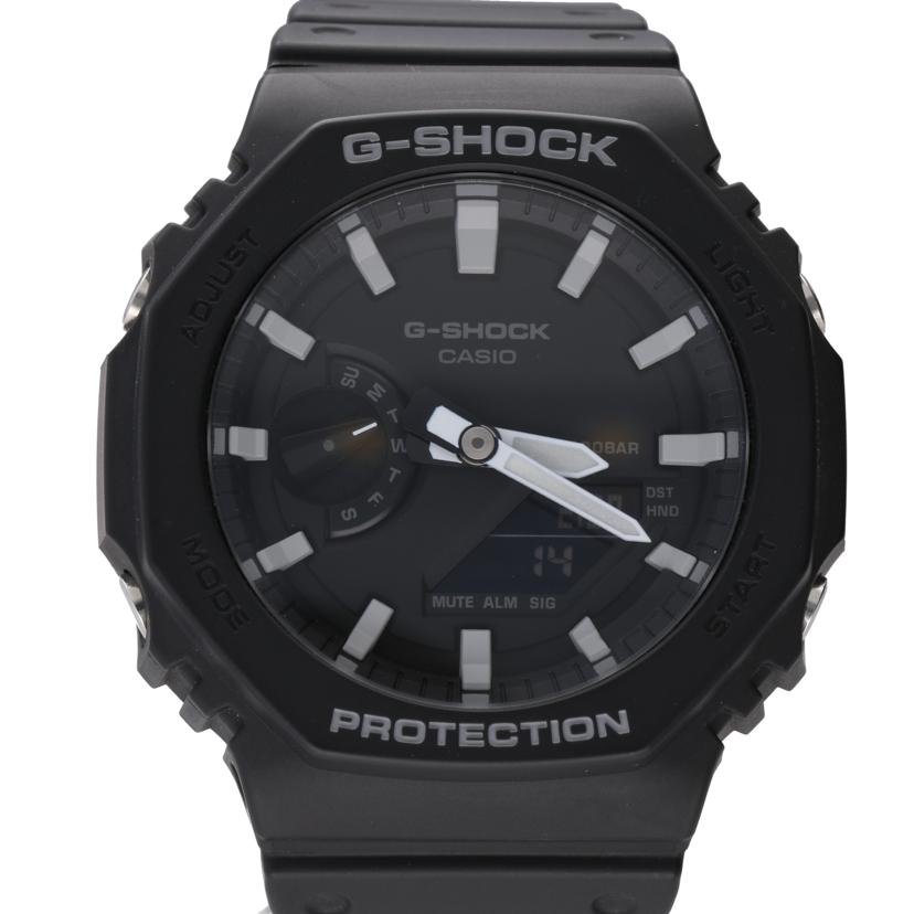 CASIO カシオ メンズ クオーツ /G-SHOCK/カーボンコアガード/ブラック/GA-2100-1AJF//5611/SAランク/75