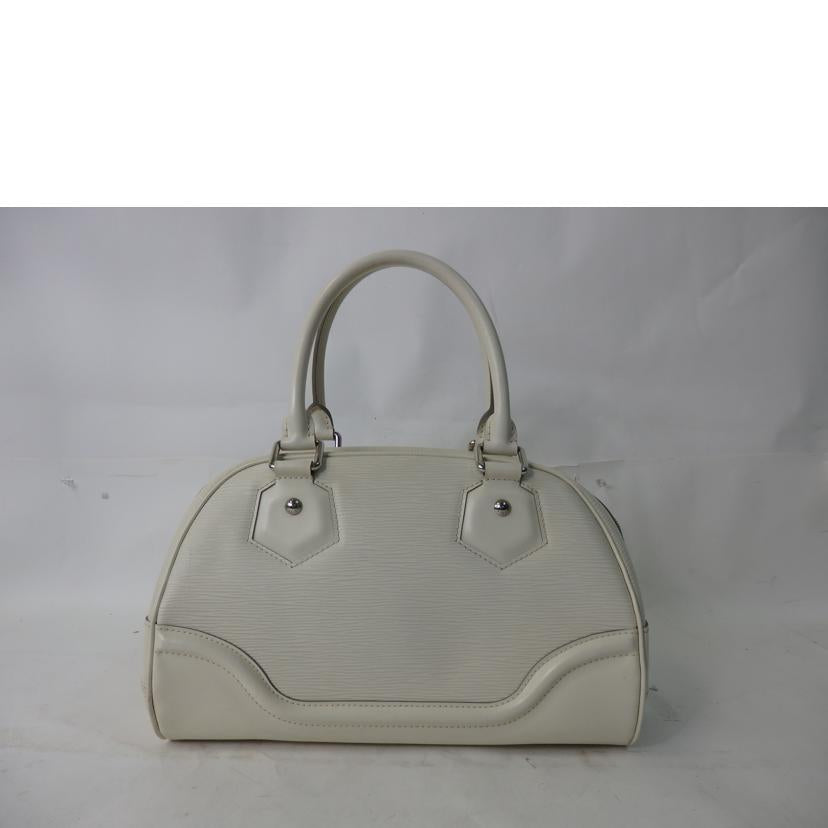 LV ルイヴィトン/ボーリングモンテーニュPM/エピ/イヴォワール/M5932J//MI2***/Bランク/84