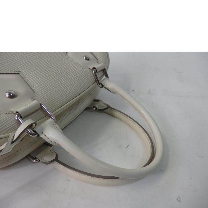 LV ルイヴィトン/ボーリングモンテーニュPM/エピ/イヴォワール/M5932J//MI2***/Bランク/84