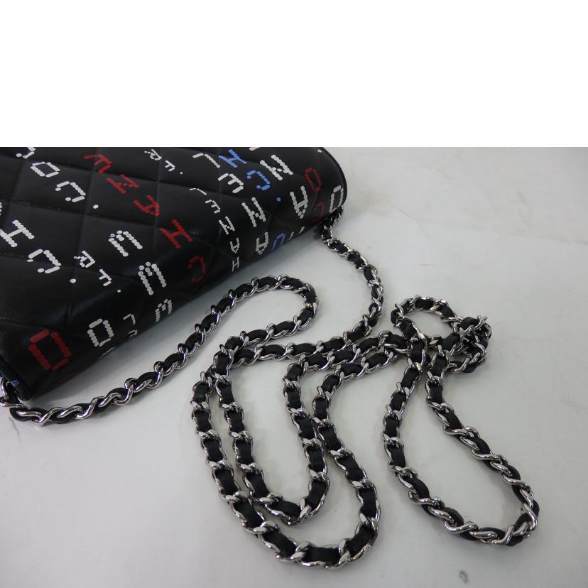 CHANEL シャネル/マトラッセチェーンウォレットショルダーバッグ/タイポグラフィ/ラムスキン//236*****/ABランク/84
