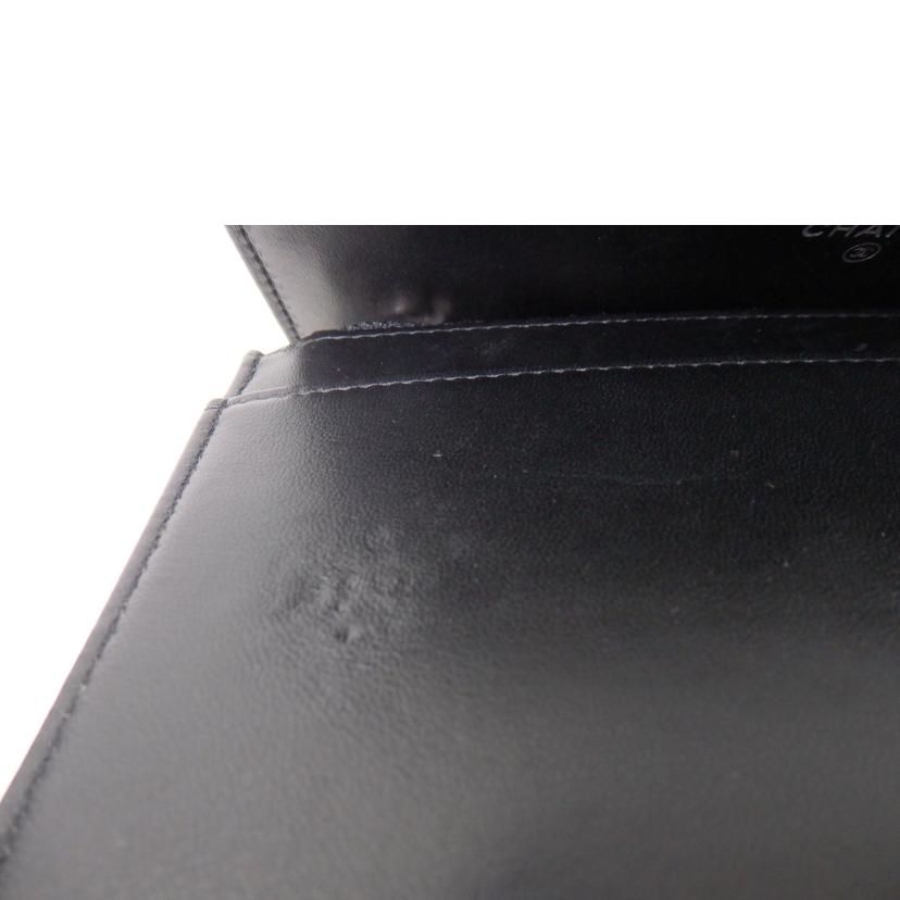 CHANEL シャネル/マトラッセチェーンウォレットショルダーバッグ/タイポグラフィ/ラムスキン//236*****/ABランク/84