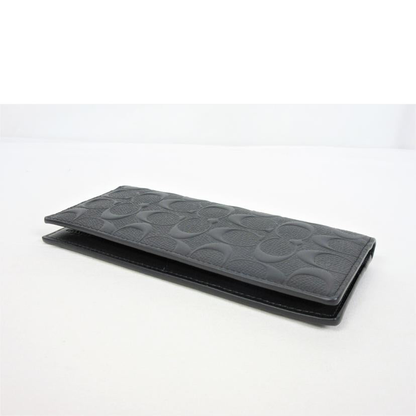 COACH コーチ/レザーシグネチャー 二つ折り財布/91636//K22**/Aランク/70