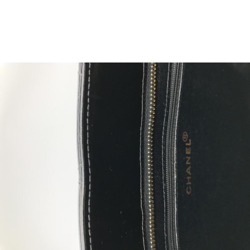 CHANEL シャネル/パテントレザー復刻トート黒//4806908/ABランク/13