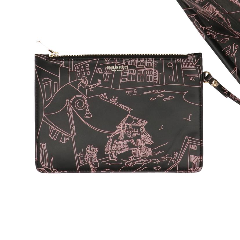 EMILIOPUCCI EMILIOPUCCI /プリントレザートート //ABランク/75