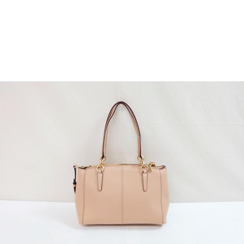 COACH コーチ/クロスグレーンレザースモールクリスティーキャリーオール/F57520//H1761/ABランク/71