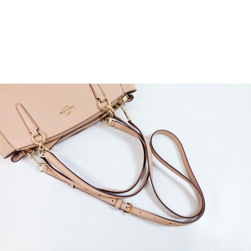 COACH コーチ/クロスグレーンレザースモールクリスティーキャリーオール/F57520//H1761/ABランク/71