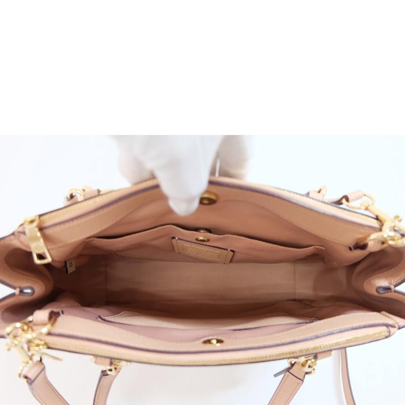 COACH コーチ/クロスグレーンレザースモールクリスティーキャリーオール/F57520//H1761/ABランク/71